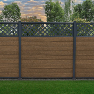 Fencing With Trellis