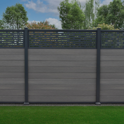 Horizontal & Diagonal Trellis Panels for Composite Fencing - Piranha ...